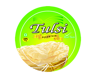 Tulsi Brand Appalam, Taste : Salty