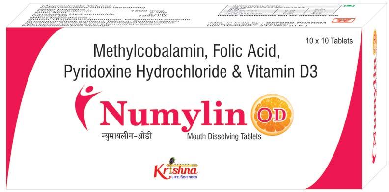 Numylin OD Tablets, Packaging Type : Alu Alu