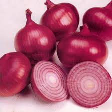 Fresh red onion