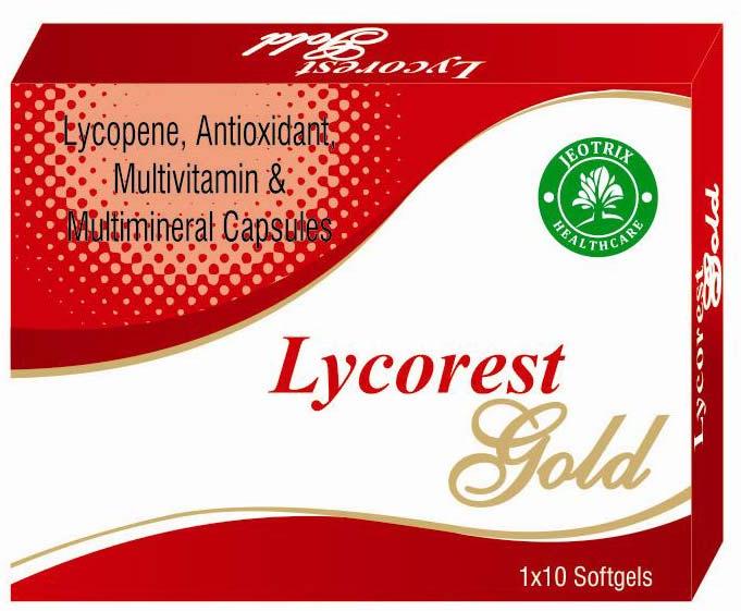 Lycorest Gold Capsules, for Clinical, Hospital