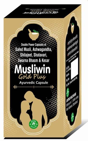 Musliwin Gold Plus Ayurvedic Capsules