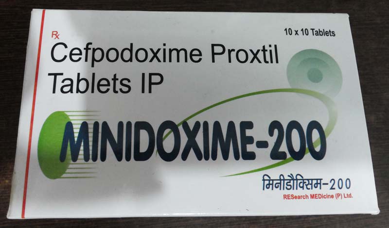 Minidoxime -200 Tablets