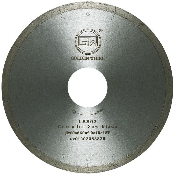 Laser Trough Ceramic Saw Blade