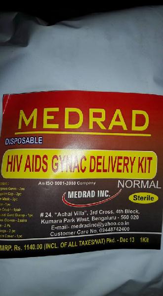Disposable HIV & Gynac Delivery Kit