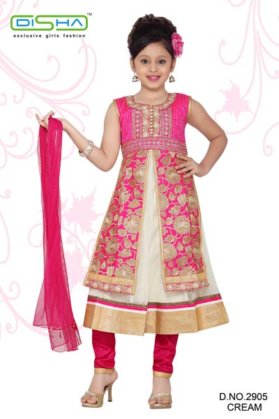 Embroidered Girls Churidar Suits, Feature : Anti-Wrinkle, Easy Wash, Shrink Resistant