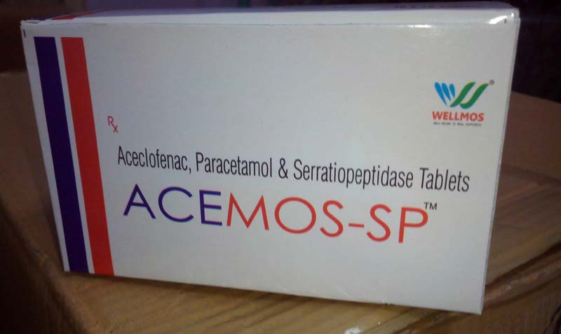 Acemos Sp Analgesic Pain Killer, Purity : Above 95 %