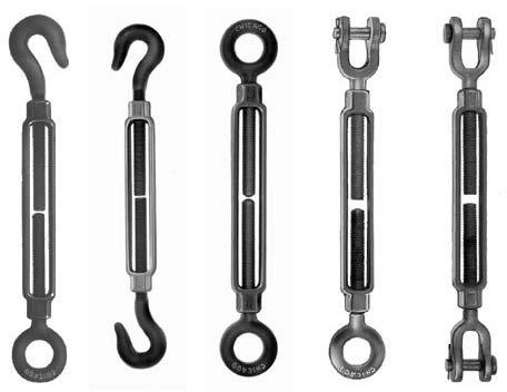 Polished Metal Forged Steel Turnbuckles, for Lifting, Length : 150 mm-500 mm