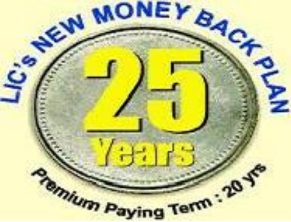 LIC 25 Year New Money Back Plan (821)
