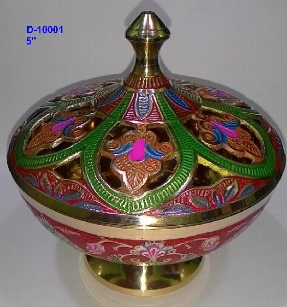 Brass Bowl with Lid