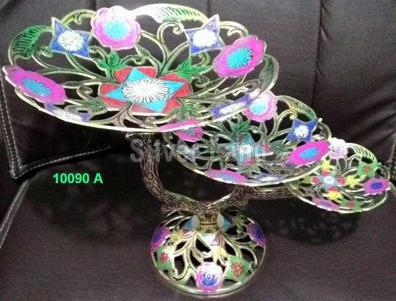 Brass Fruit Basket Stand, Style : GENERAL