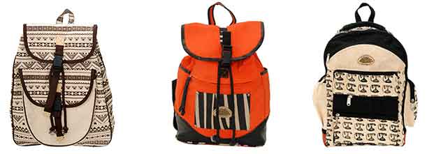 Flipkartcom  Shopat7 Jute Material Black Elephant Design School Bagpack  For TeenagersYoungsters School Bag  School Bag