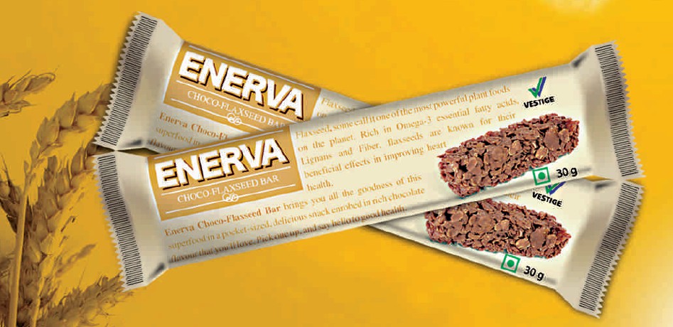 Enerva Choco-flaxseed Bar
