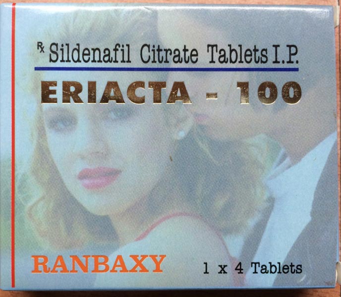 Eriacta 100mg Tablets, Type Of Medicines : Allopathic