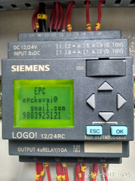 Ac control panel