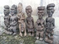 High Grade Antique Wooded Statues