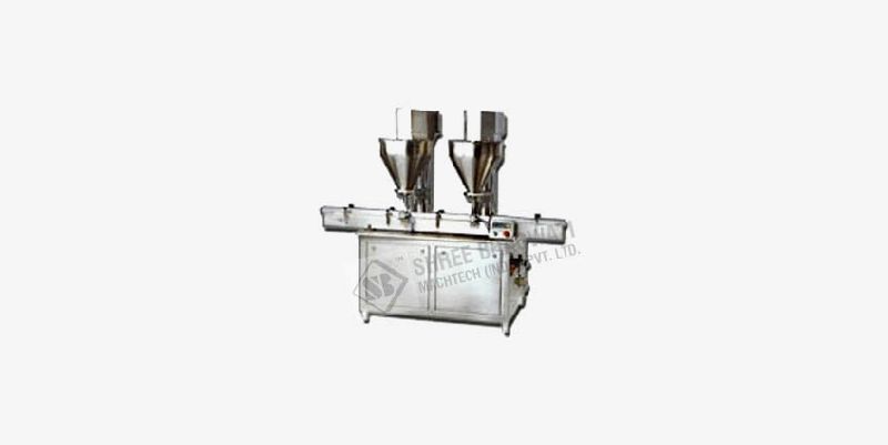 Automatic Auger Type Dry Syrup Powder Filler Machine
