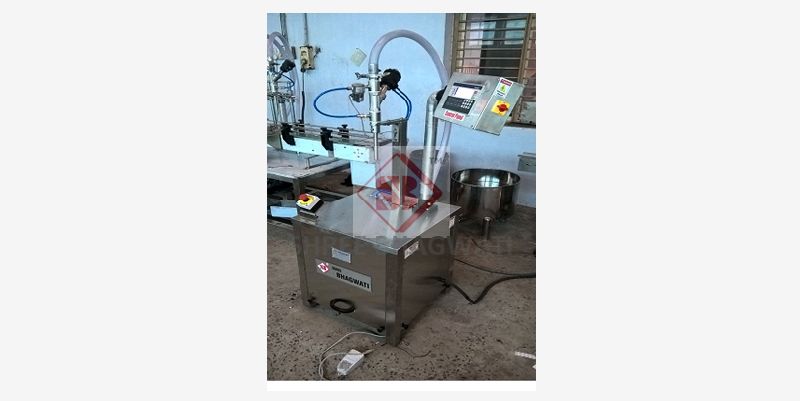 Semi Automatic Flowmatic PLC Base Ghee Tin Filling Machine