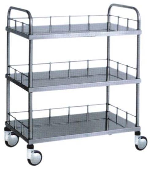 Stainless Steel Instrument Trolley