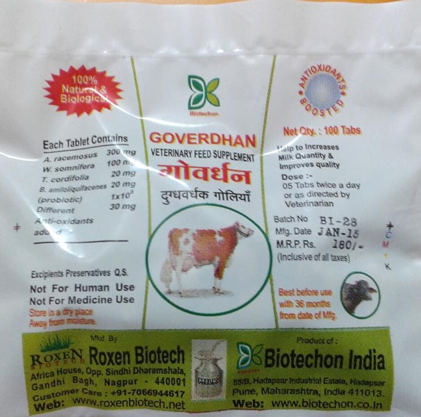 Goverdhan - Veterinary Feed Supplement