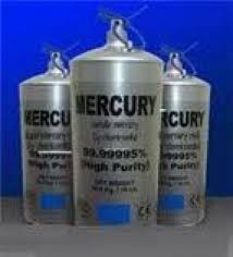 mercury solution for cleaning black money
