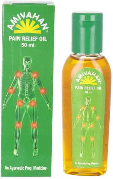 Amivahan Pain Relief Oil, Shelf Life : 3years