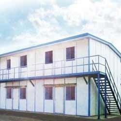 Portable Labour Cabin, for Industrial, Feature : Easily Assembled, Eco Friendly, Fine Finishing, Good Quality