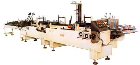 CARTON FOLDER AND GLUER MACHINE