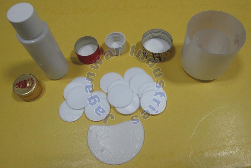 Round Aluminium Foil Bottle Cap Seals, Color : plain