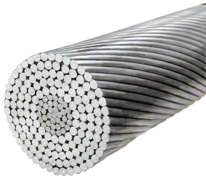 ACSR Conductor, for Industrial Use, Color : Light-silver
