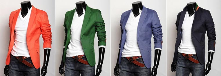 Mens Linen Blazers