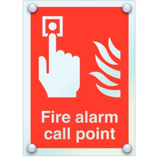 Acrylic Fire Alarm Call Point Signage