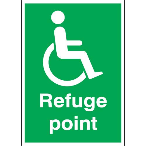 Refuge Point Signage