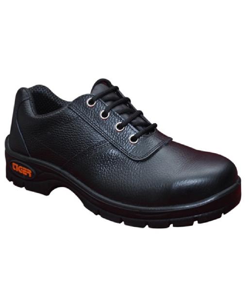 Leather Buffalo Leather Tiger Safety Shoes, for Constructional, Industrial Pupose, Feature : Anti Hit Resistivity