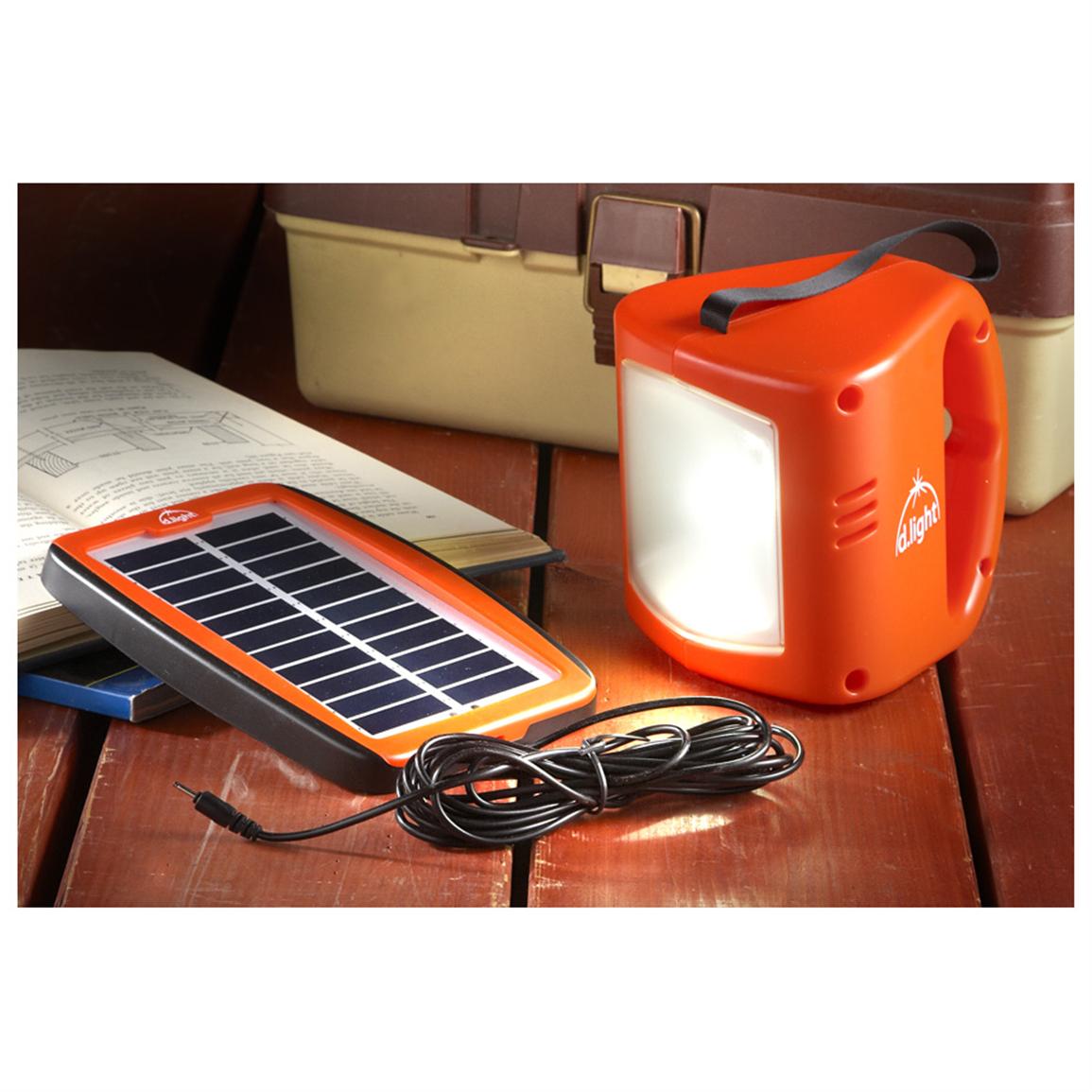 D light deals solar lamp