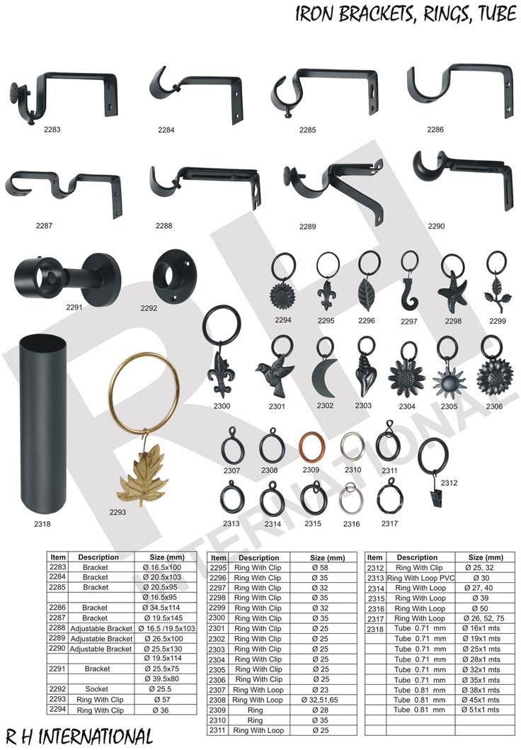 Iron Curtain Brackets