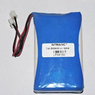 7.4 V  8000MAH Li-Polymer Battery Pack (LP7480C10)