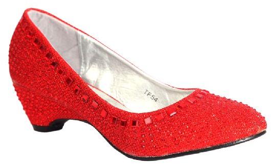 Women's High Heels Red Shoes, Women's Partywear Shoes