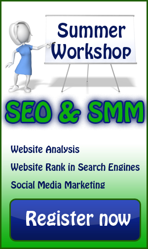 Free demo workshop - SEO, Social Media Marketing