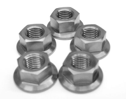 Titanium nuts