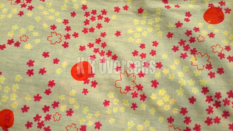 Naomy Printed Cotton Fabric, Technics : Knitted