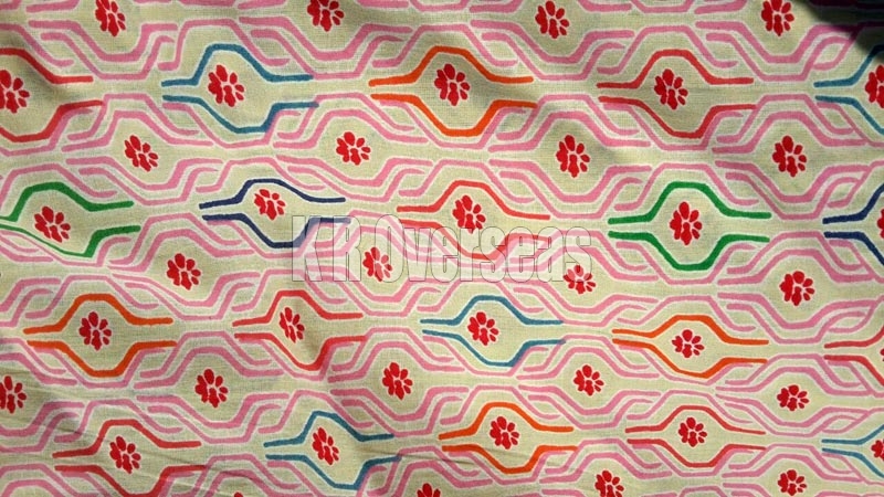 Takako Printed Cotton Fabric, Technics : Knitted