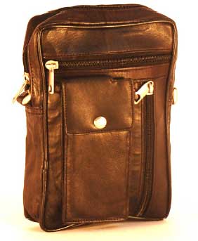 Leather Mens Bag (LMB 005), for Colleges, Office, Pattern : Plain