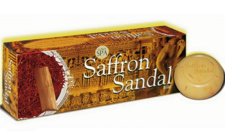 Gold Spa Saffron Sandal Soap
