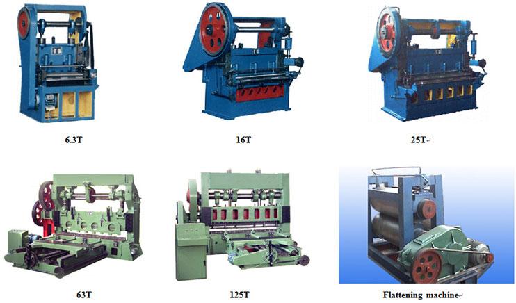 expanded metal mesh machine