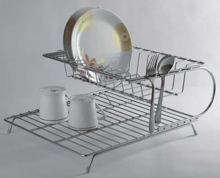 Metal Small Kitchen Organiser, Color : Metallic, Silver