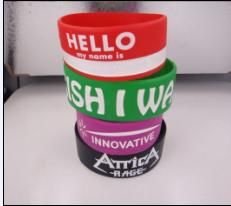 Promotion Silicone Colorful Wristband