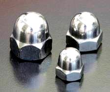 Stainless Steel Dome Nuts, Feature : Rust Proof