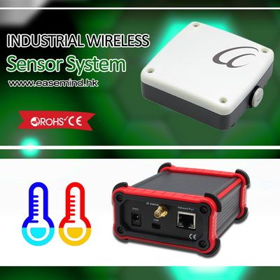 Industrial Wireless Sensor System Temperature Controller Data Logger