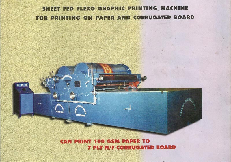 Sheet Fed Flexo Printing Machine