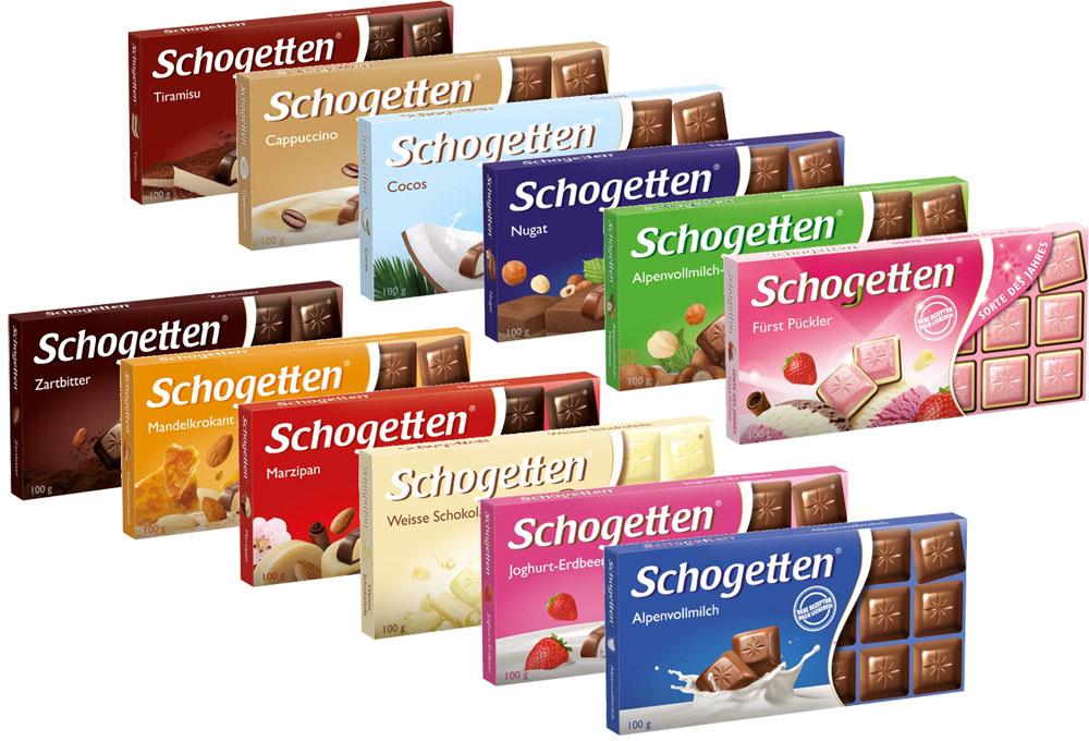 Schogetten Chocolate by Eurobrands Group, Schogetten Chocolate from